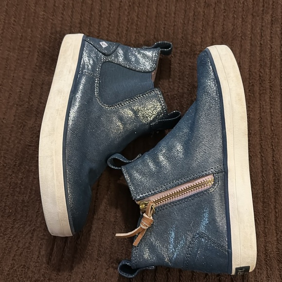 Sperry Crest Mid Chelsea metallic blue - Picture 4 of 6